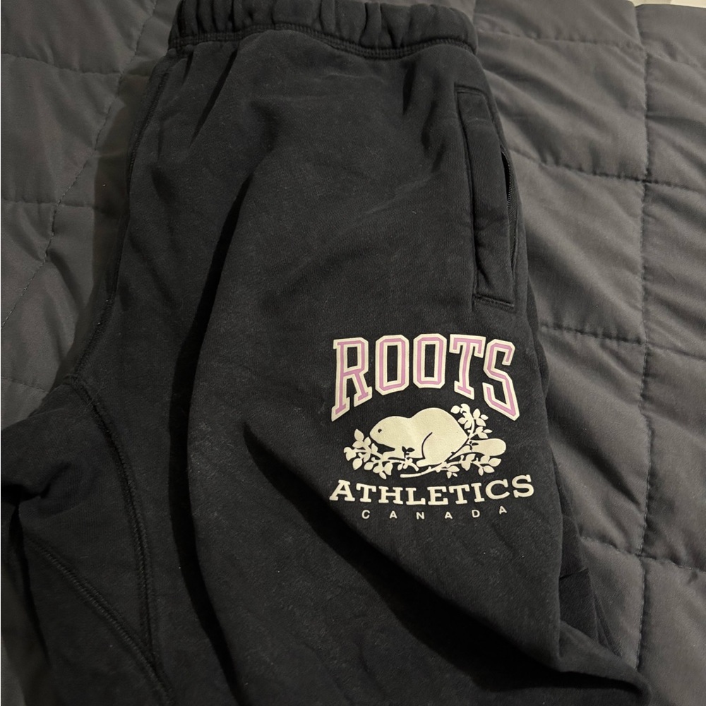 Roots Athletics Black Sweatpants